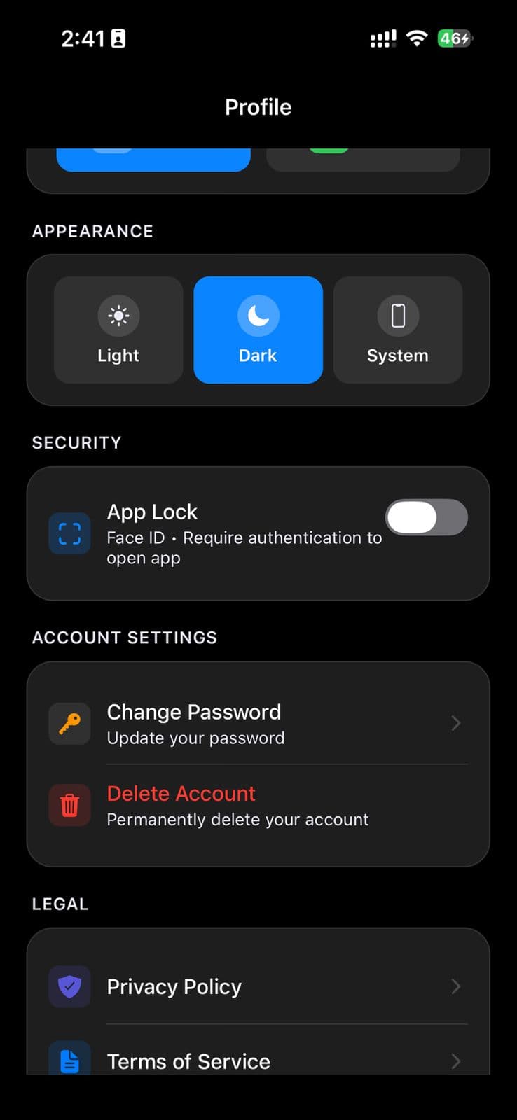 Your health data
stays private.
